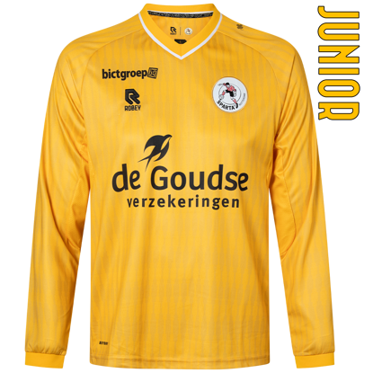 Afbeeldingen van Keepersshirt geel LM JR 26-27