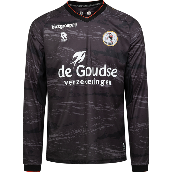 Afbeelding van KEEPERSSHIRT LM SR ZWART 25-26