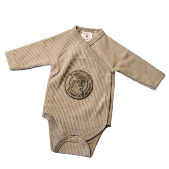 Afbeelding van RIB ROMPER BEIGE