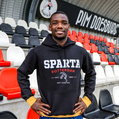 Afbeeldingen van HOODIE ZWART-GOUD