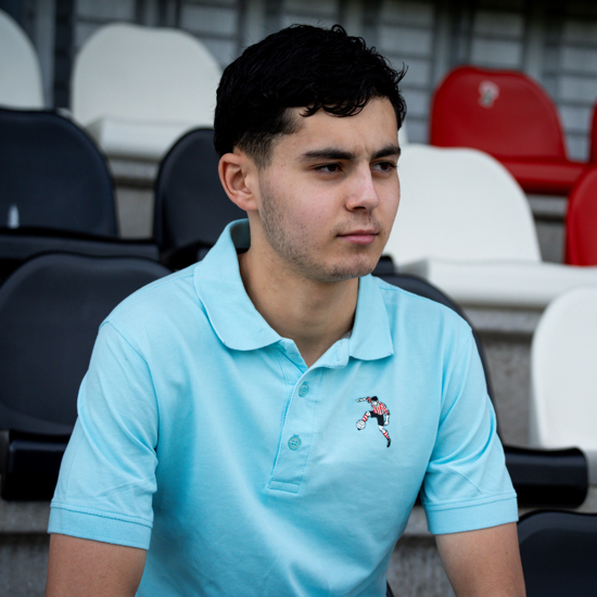 Afbeelding van CASUAL POLO AQUA