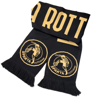 Afbeeldingen van SHAWL ZWART GOUD SPANGEN