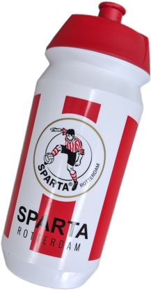 Afbeeldingen van BIDON ROOD WIT 500 ML