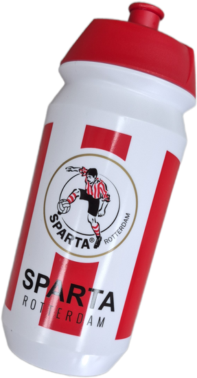 Afbeelding van BIDON ROOD WIT 500 ML