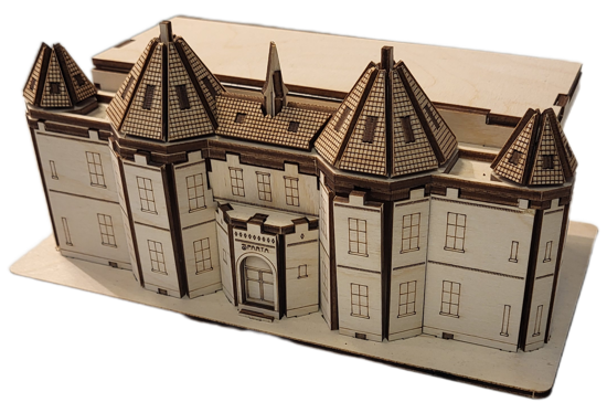 Afbeelding van KASTEEL HOUTEN PUZZEL