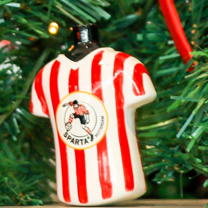 Afbeeldingen van KERSTBALLEN SHIRTJE SET VAN 2
